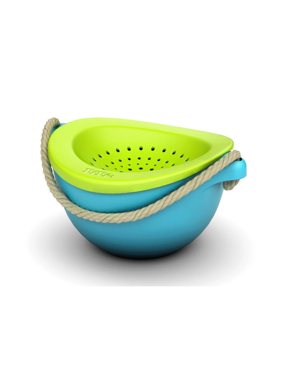 Cubo y tamizador PoBi Azul/Verde