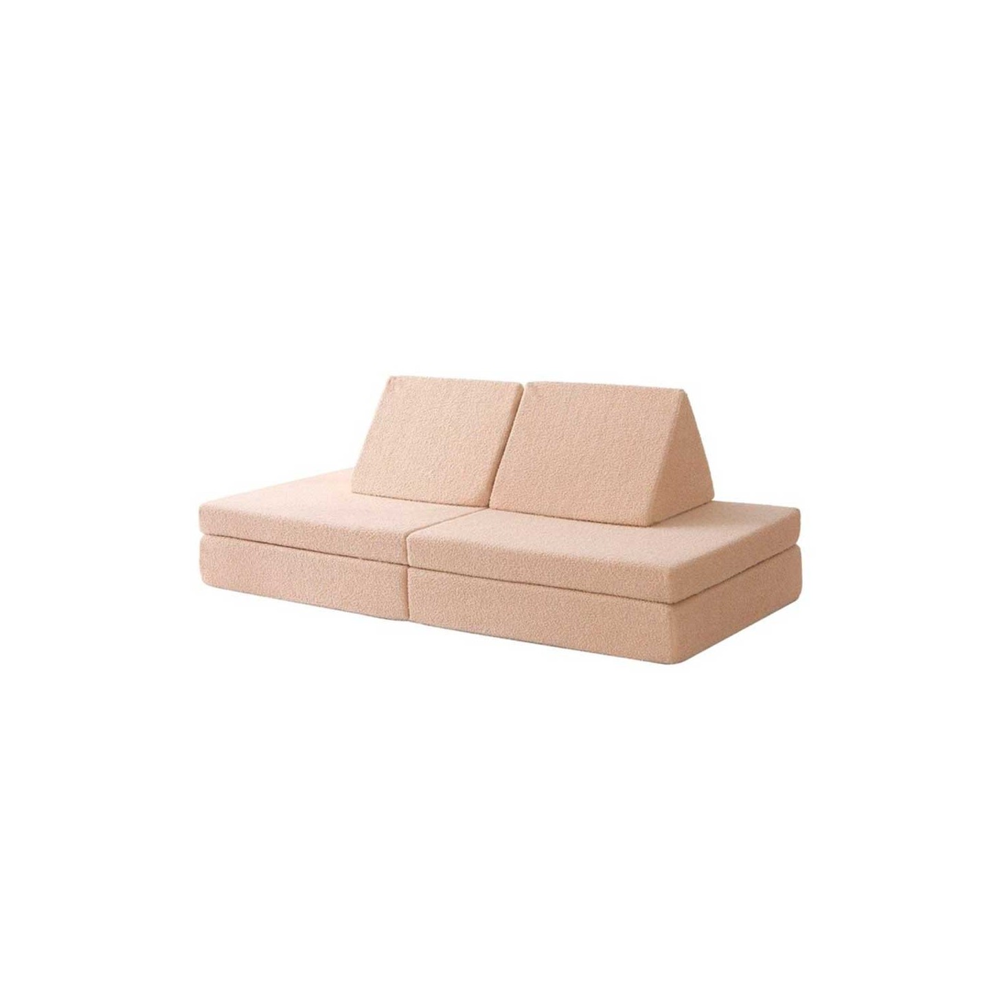 Sofá módulos infantil Teddy Beige
