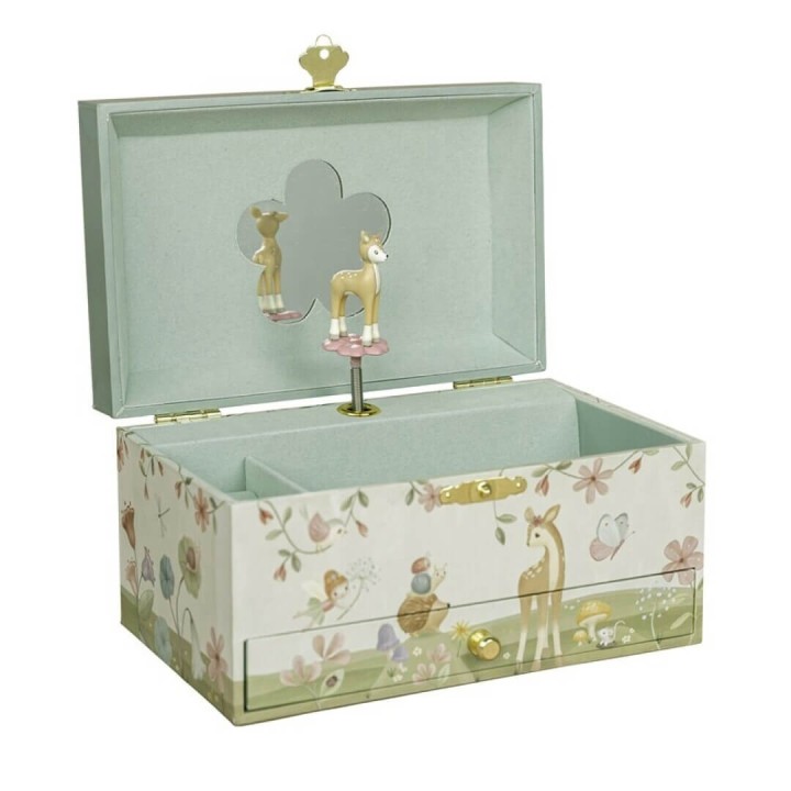 Caja de Música Joyero Ciervo Fairy Garden