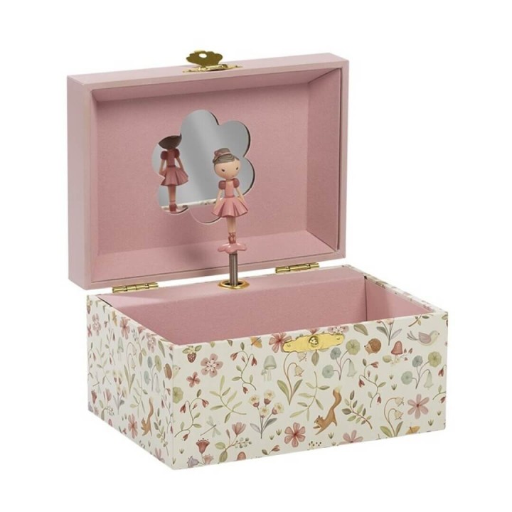 Caja de Música Joyero Rosa Fairy Little