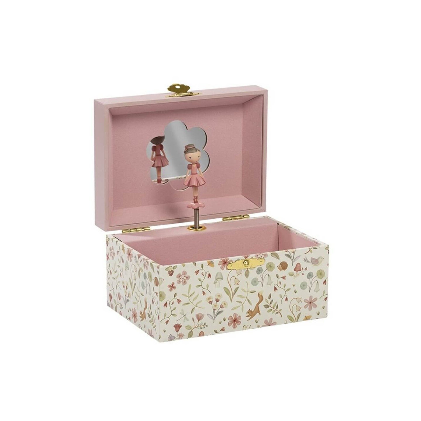 Caja de Música Joyero Rosa Fairy Little