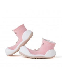 Attipas Algodón Orgánico Dinosaurio Rosa 2