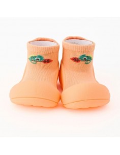 Attipas Algodón Orgánico Camaleón Naranja