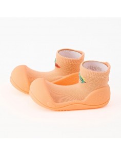 Attipas Algodón Orgánico Camaleón Naranja 2