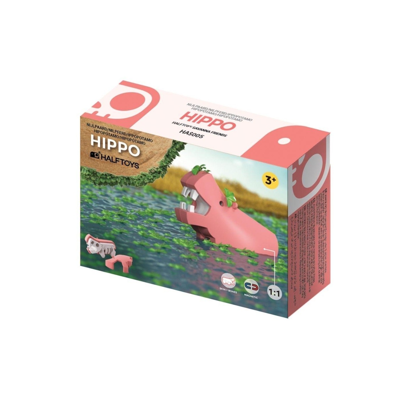 Halftoys Animal Hipopótamo