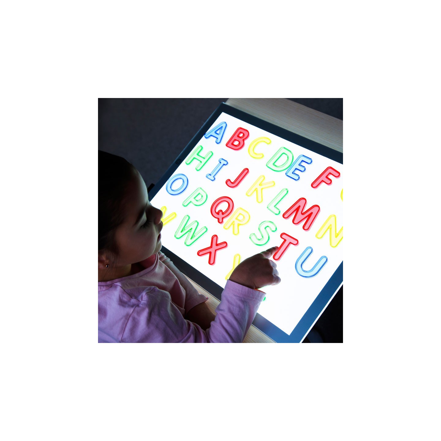 Letras Mayúsculas Translúcidas 26 Uds