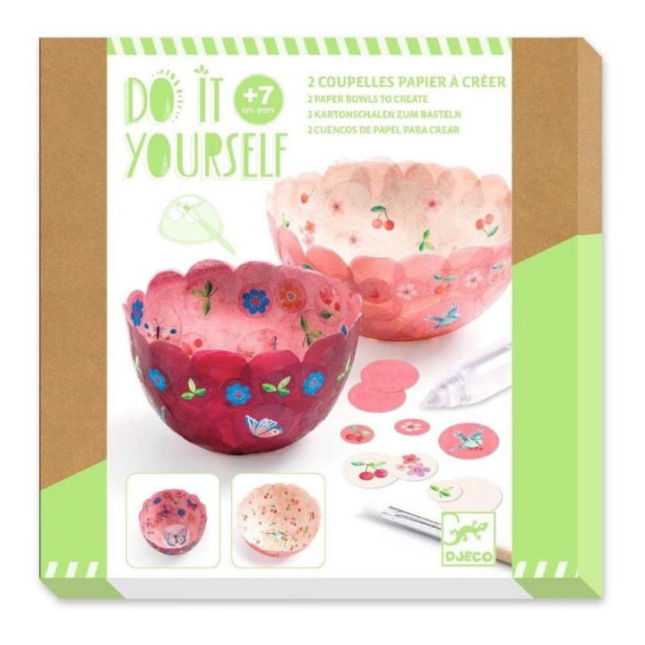 Kit Creativo Cuencos de Papel