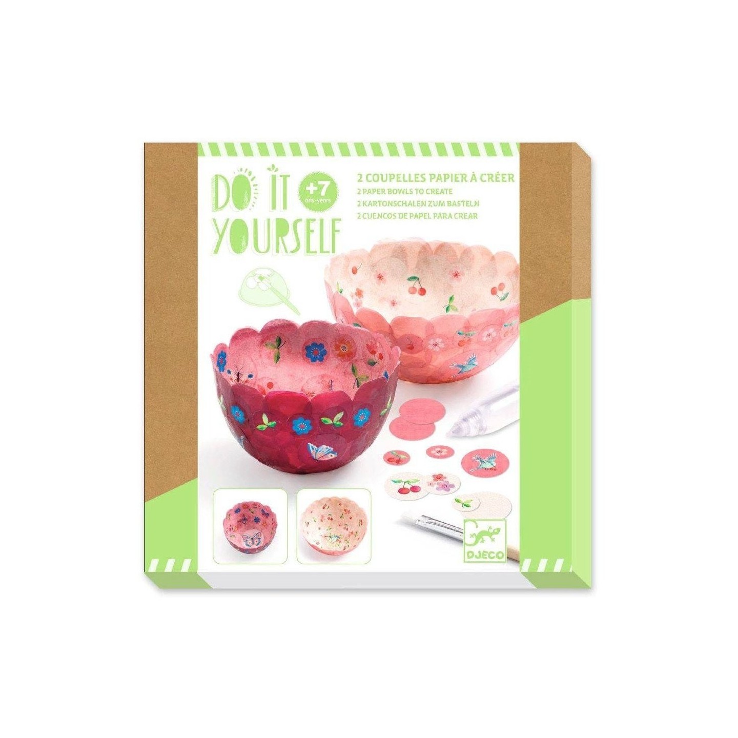 Kit Creativo Cuencos de Papel