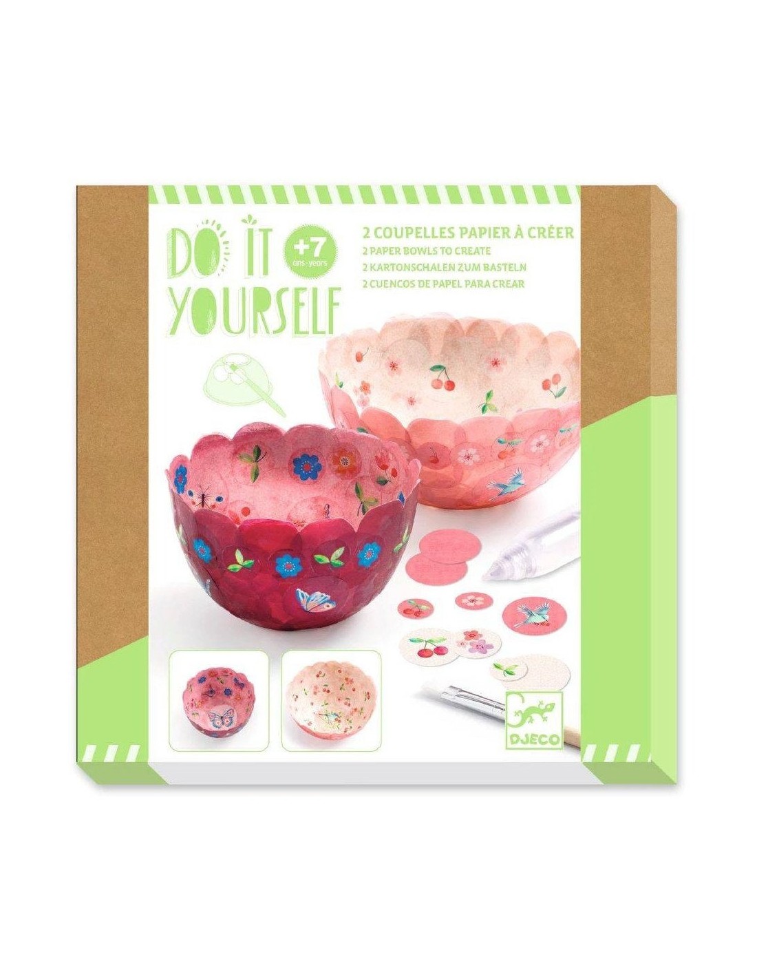 Kit Creativo Cuencos de Papel