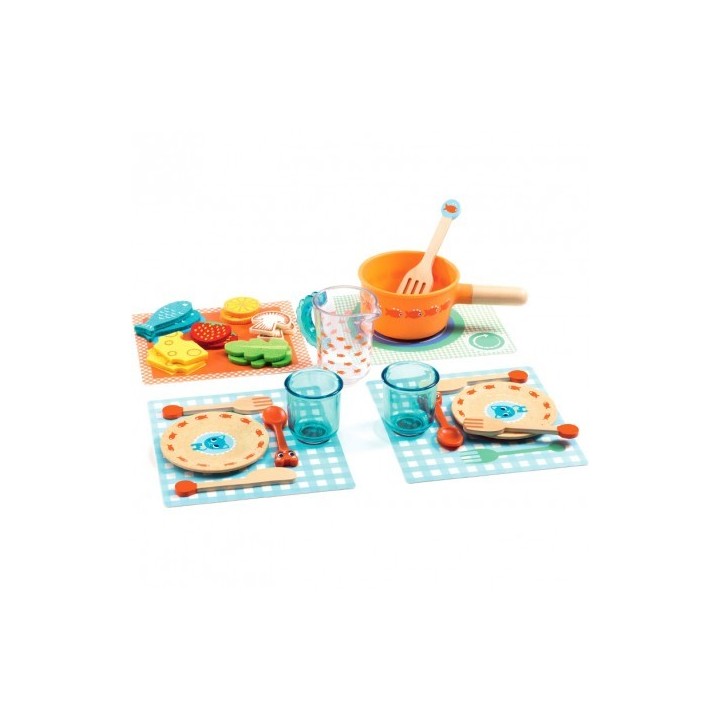 Set de Cocina ¡A la mesa gatitos!