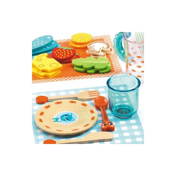 Set de Cocina ¡A la mesa gatitos!