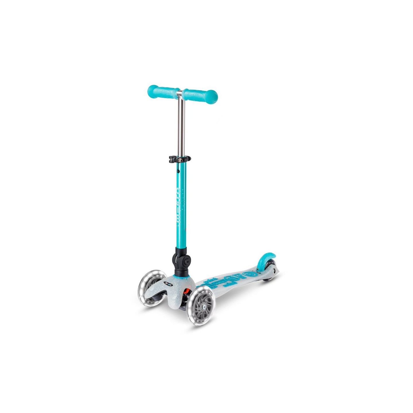 Patinete Mini Micro Deluxe Plegable LED ORION Azul
