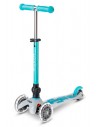 Patinete Mini Micro Deluxe Plegable LED ORION Azul