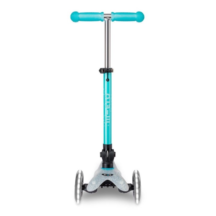 Patinete Mini Micro Deluxe Plegable LED ORION Azul