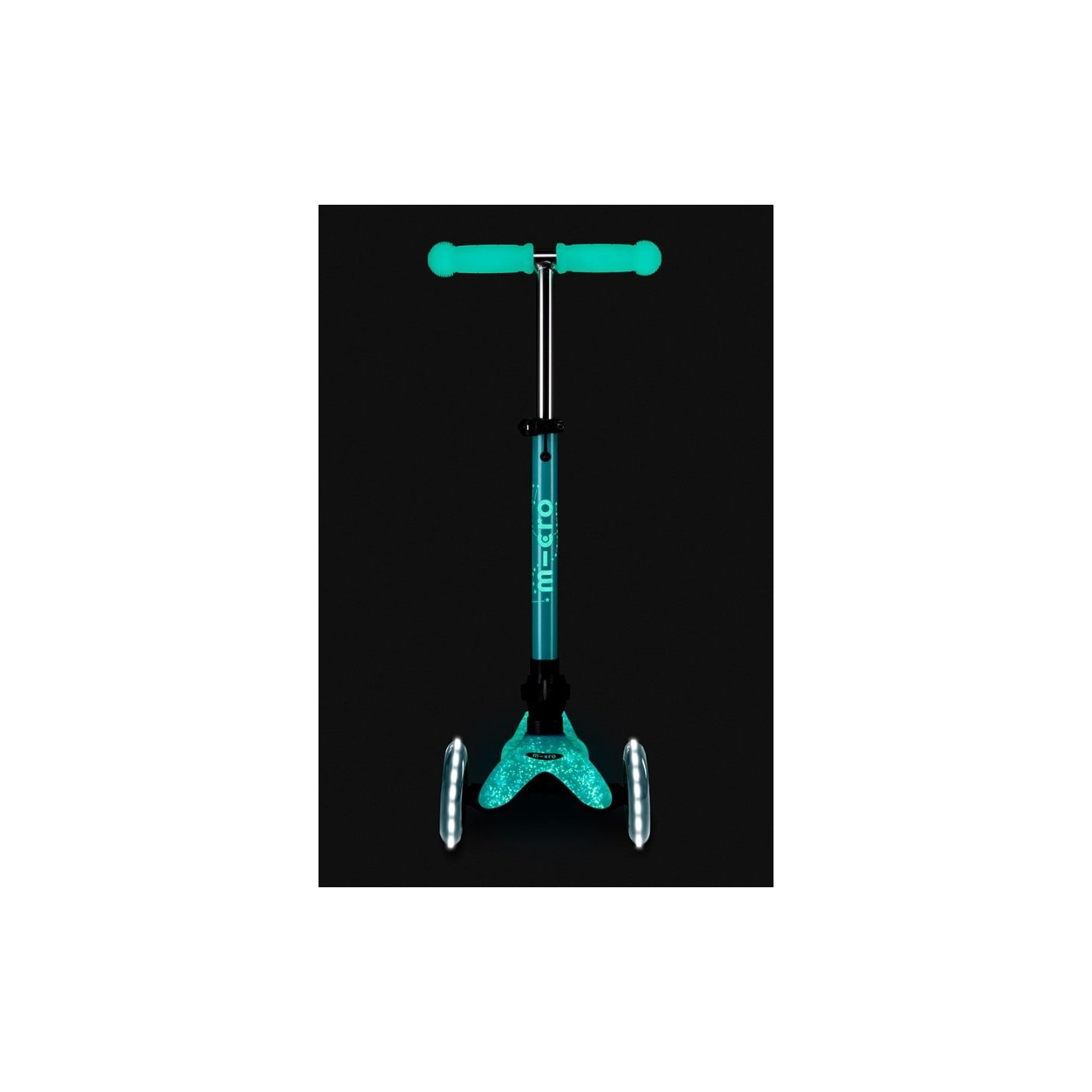 Patinete Mini Micro Deluxe Plegable LED ORION Azul