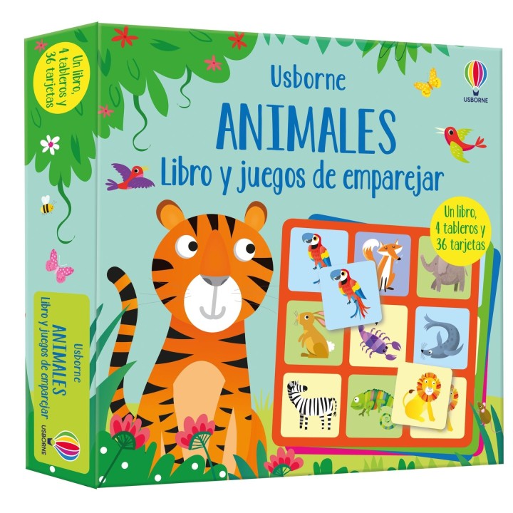Animales (Libro y Juego de Emparejar)