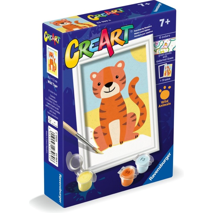 Pintar con Números - Wild Tiger