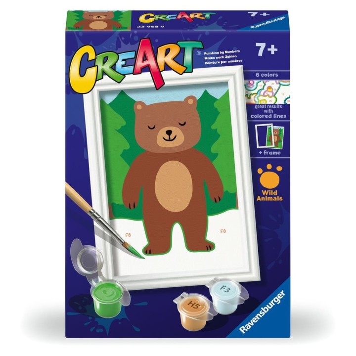 Pintar con Números - Wild Bear