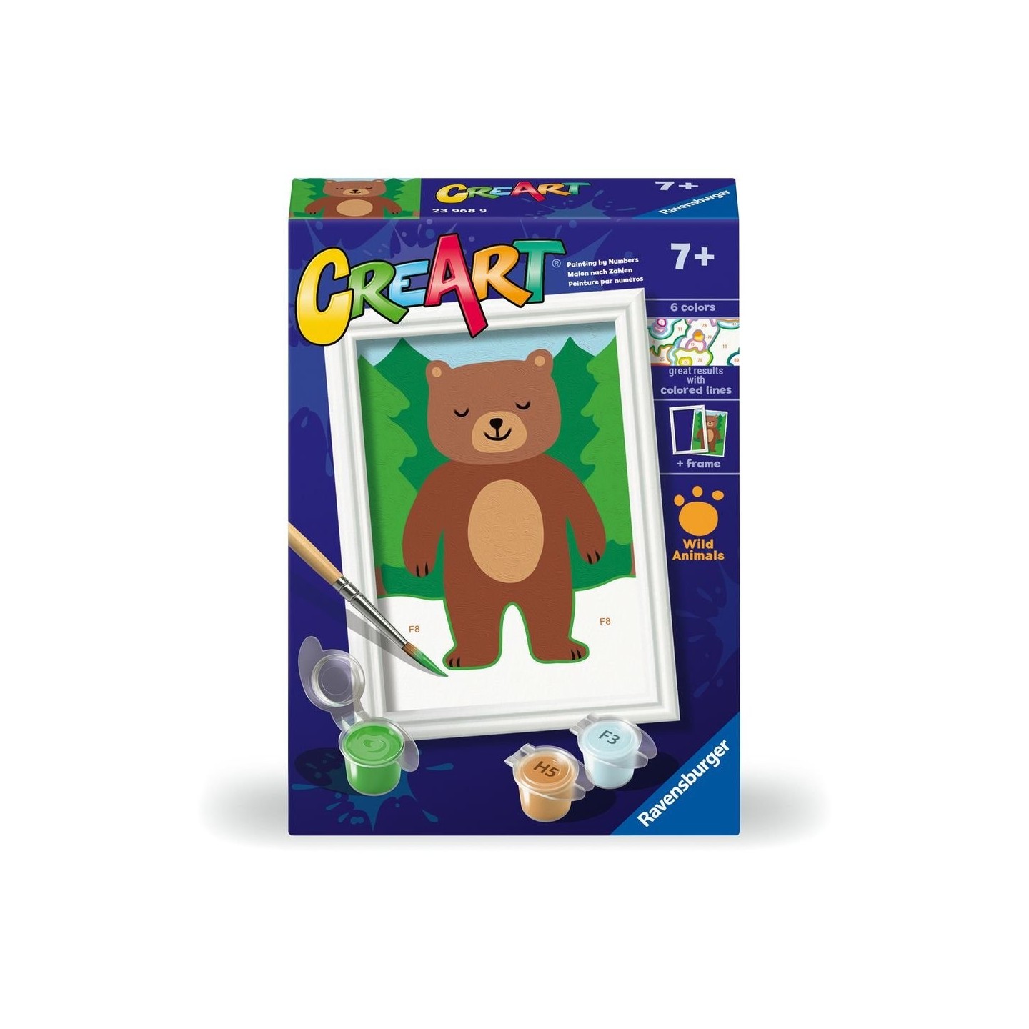 Pintar con Números - Wild Bear