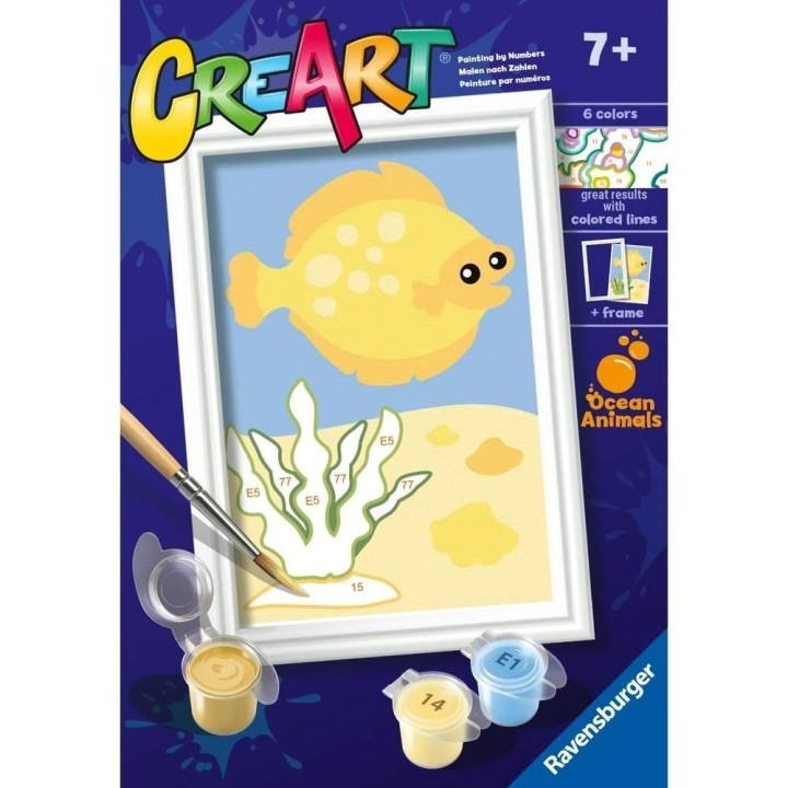 Pintar con Números - Friendly Fish