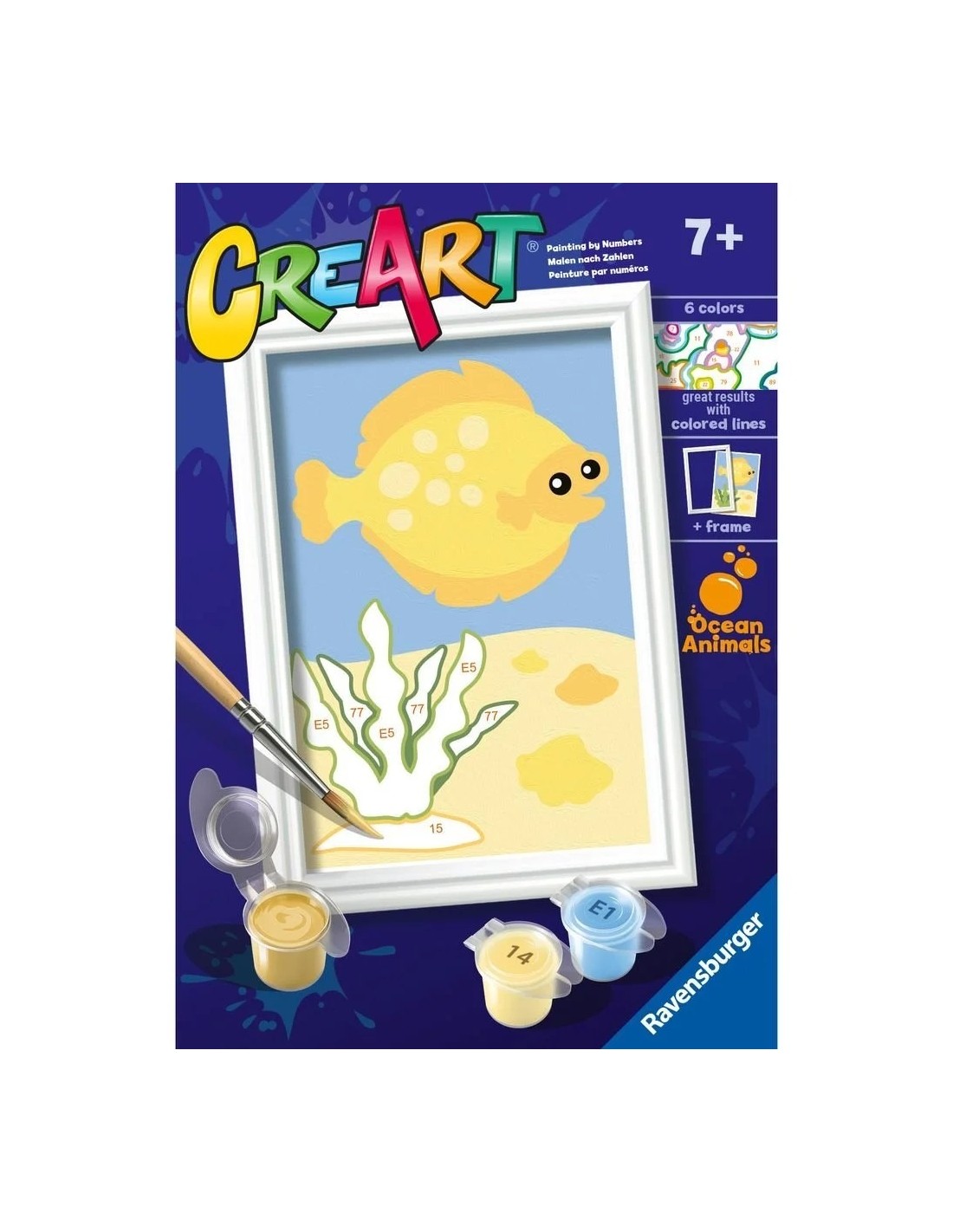 Pintar con Números - Friendly Fish