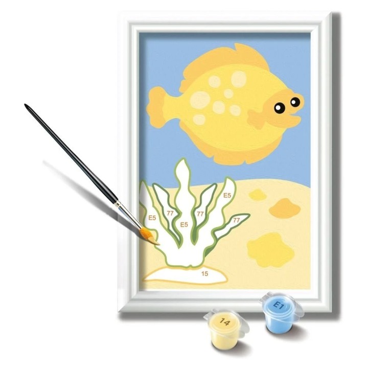 Pintar con Números - Friendly Fish