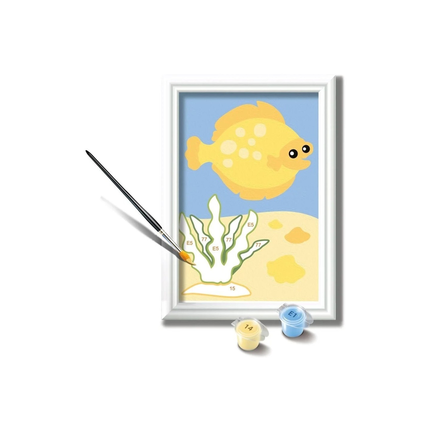 Pintar con Números - Friendly Fish