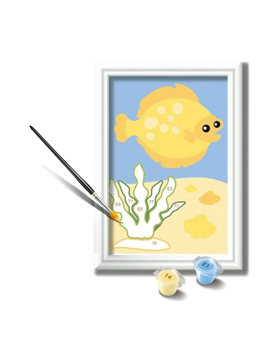 Pintar con Números - Friendly Fish