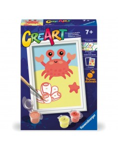 Pintar con Números - Friendly Crab