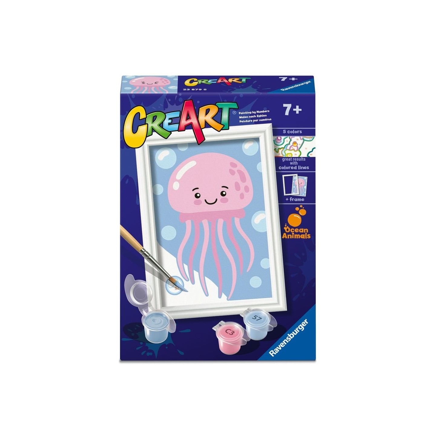 Pintar con Números - Friendly Jellyfish