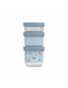 Set de 3 Fiambreras Infantiles Apilables Forest Friends