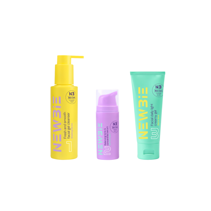 NEW3IE Cosmética para Jóvenes - Rutina Completa