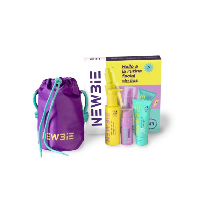 NEW3IE Cosmética para Jóvenes - Rutina Completa + Neceser