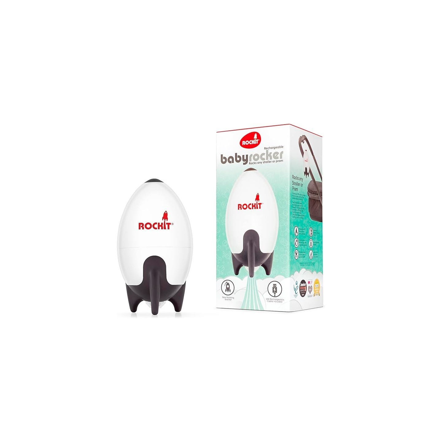 Mecedor Rockit - Portátil, Automático y Recargable