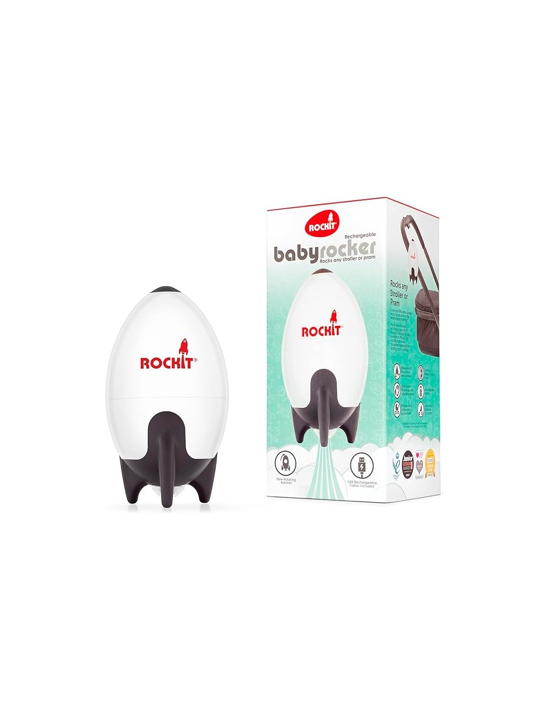 Mecedor Rockit - Portátil, Automático y Recargable
