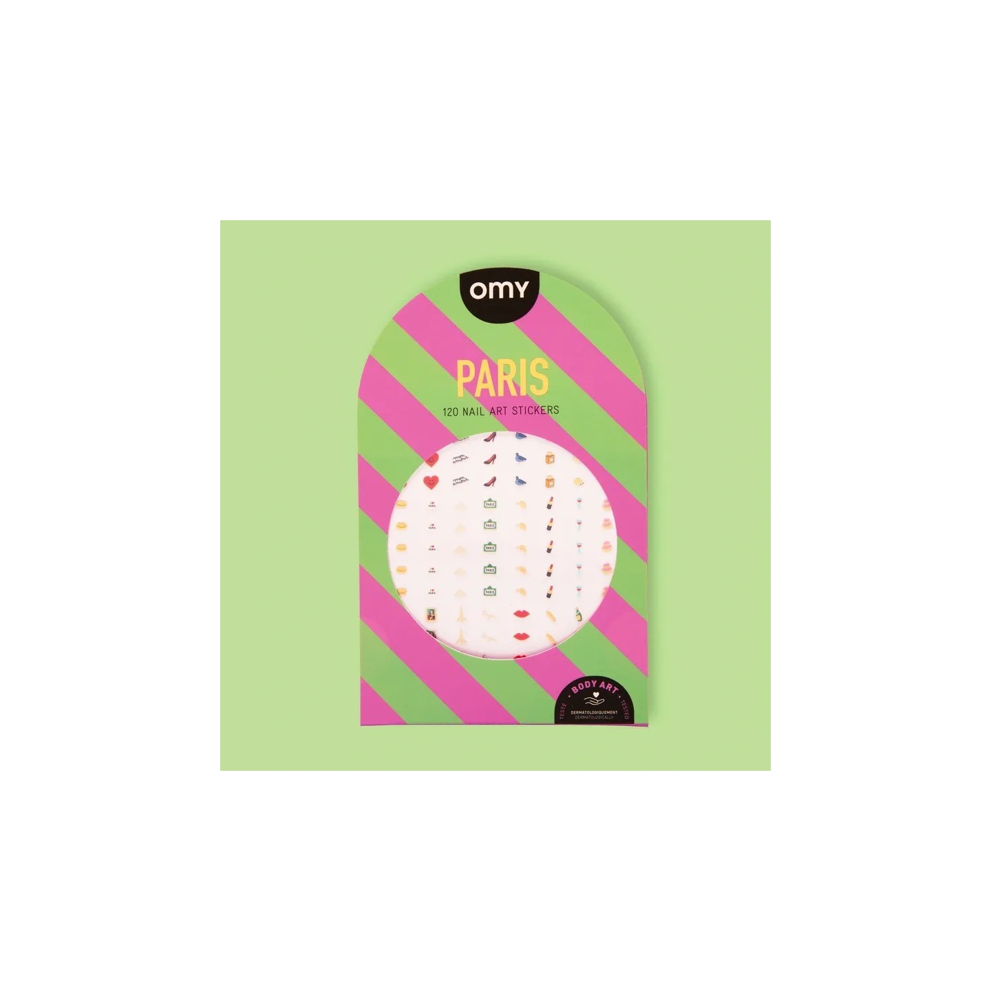 Pegatinas para uñas Paris