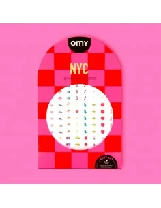 Pegatinas para uñas New York