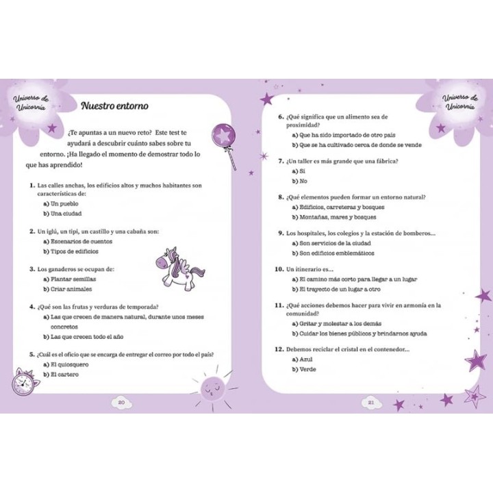 Unicornia - Cuaderno de vacaciones