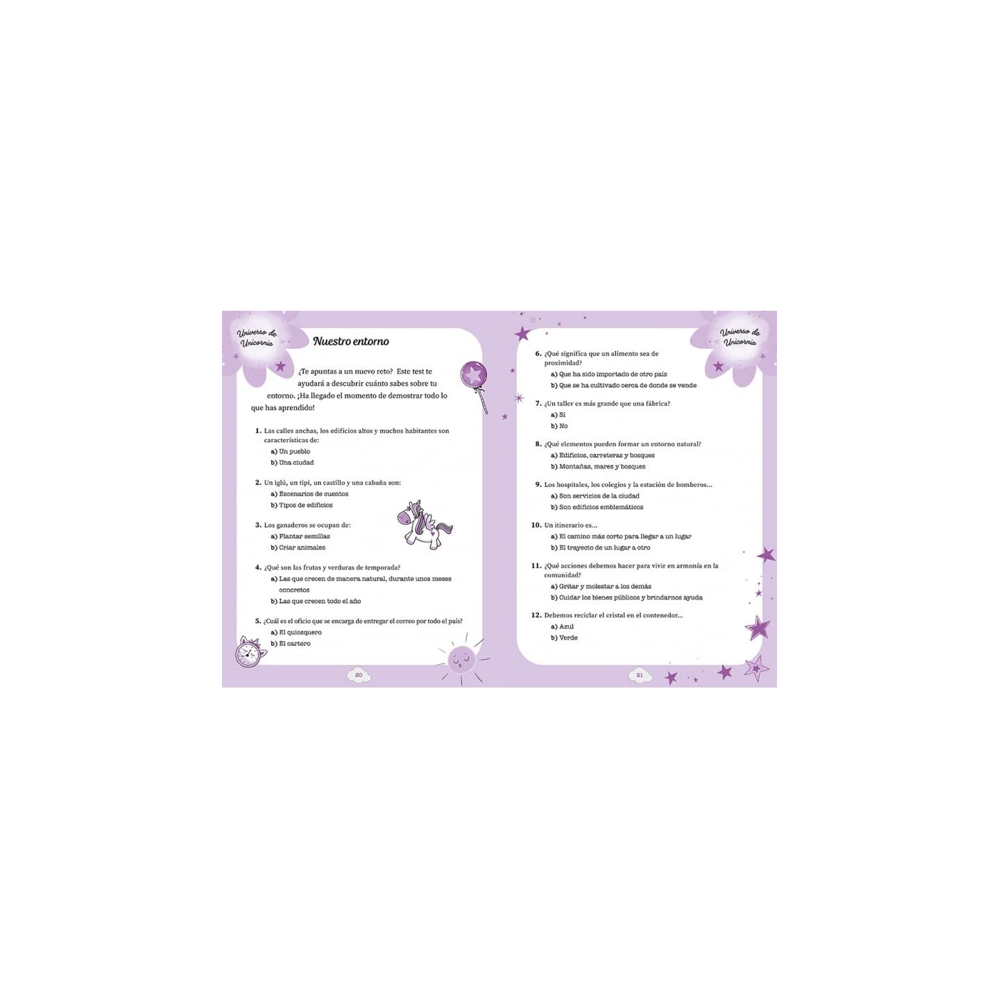 Unicornia - Cuaderno de vacaciones