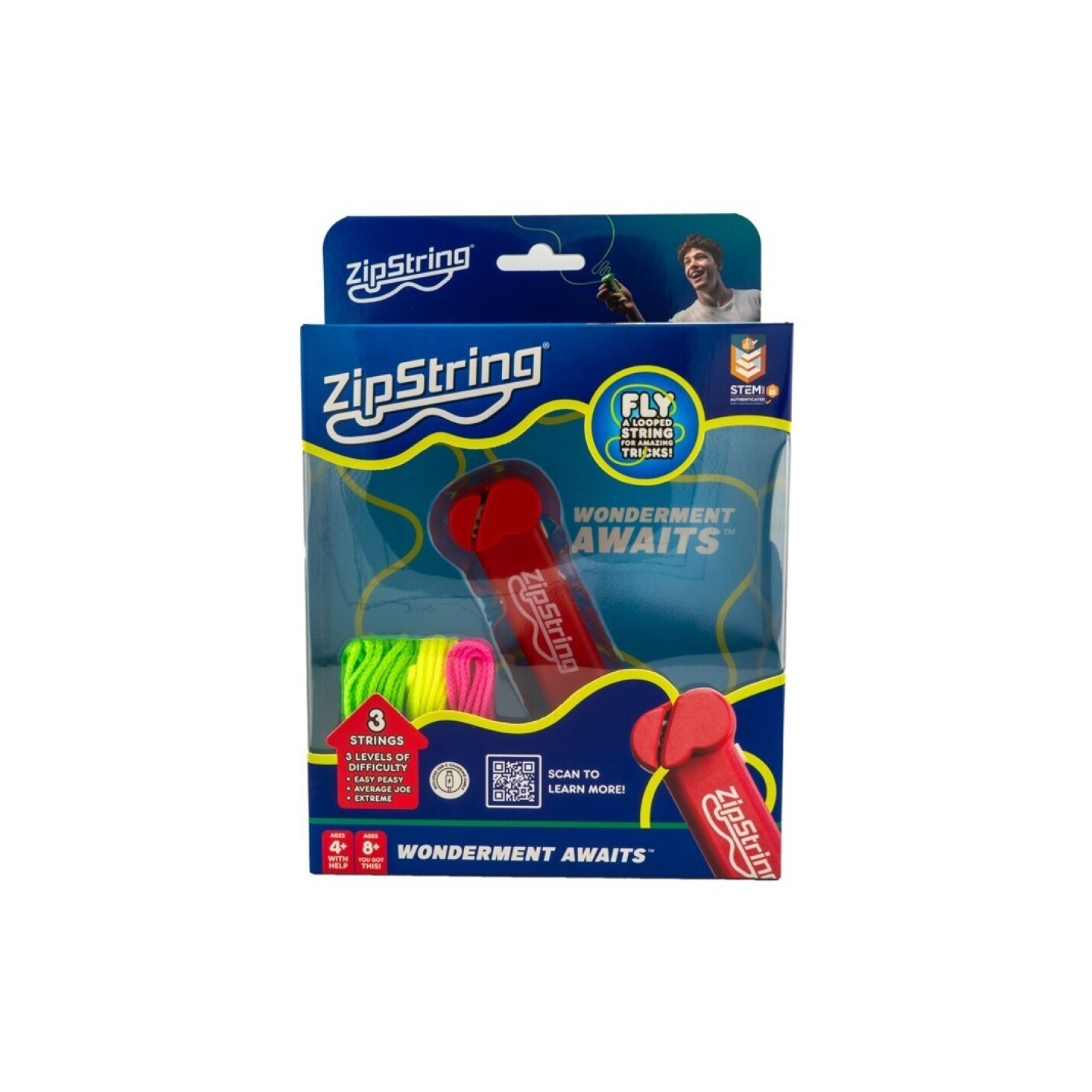 ZipString Rock it Red