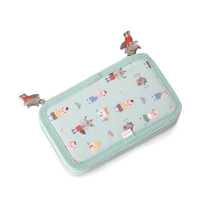 Estuche Plumier Tutete Doble The Three Little Pigs