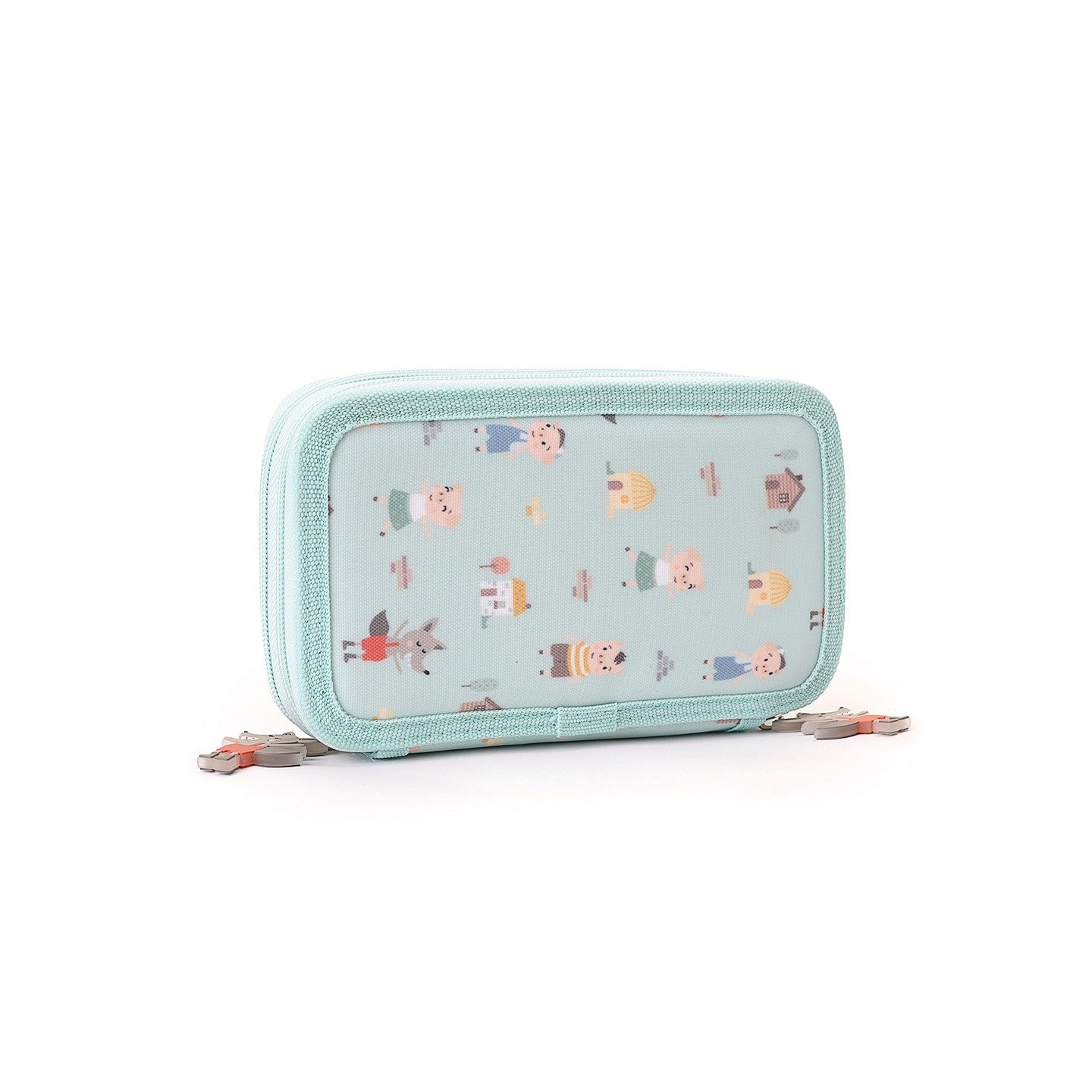 Estuche Plumier Tutete Doble The Three Little Pigs