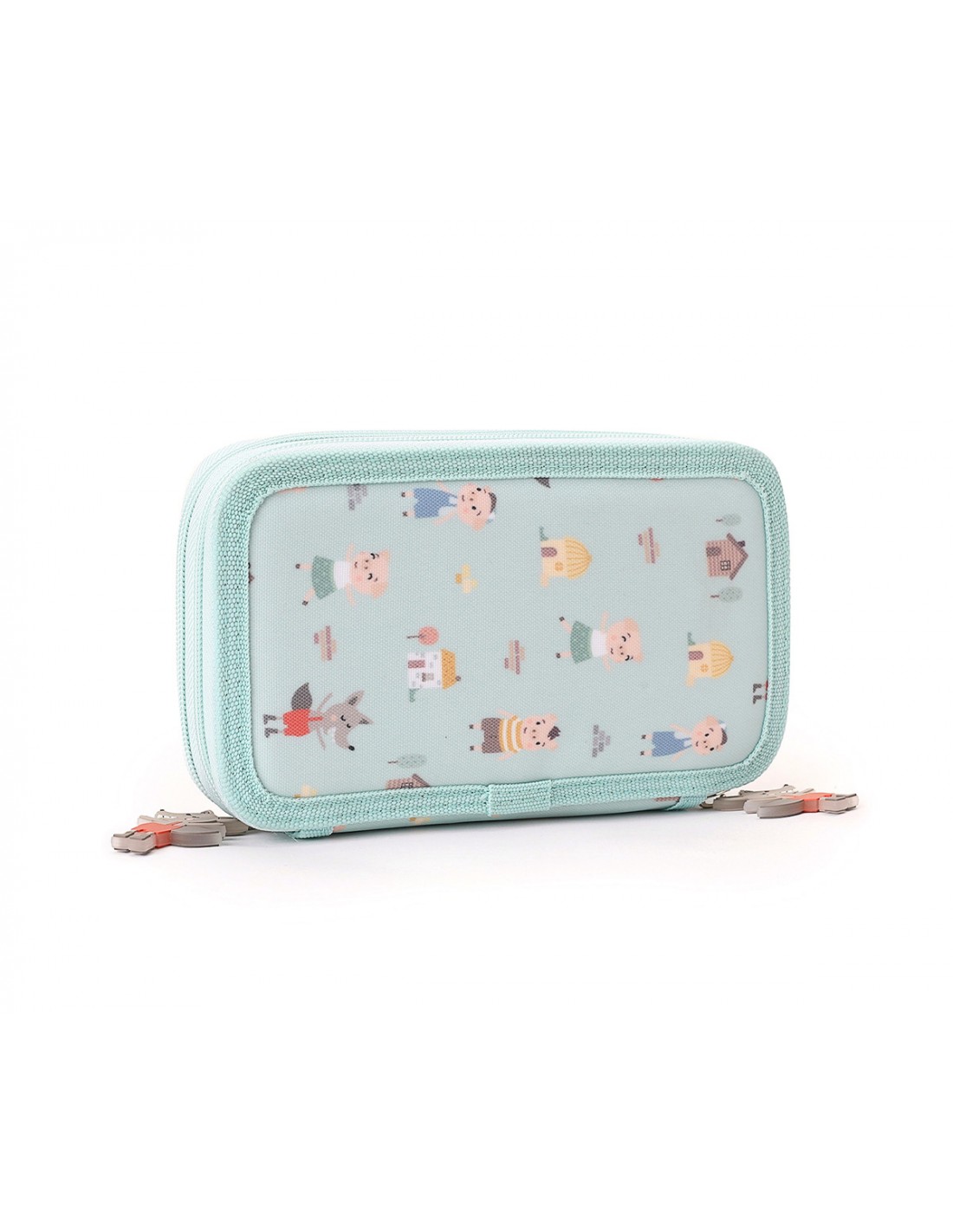 Estuche Plumier Tutete Doble The Three Little Pigs