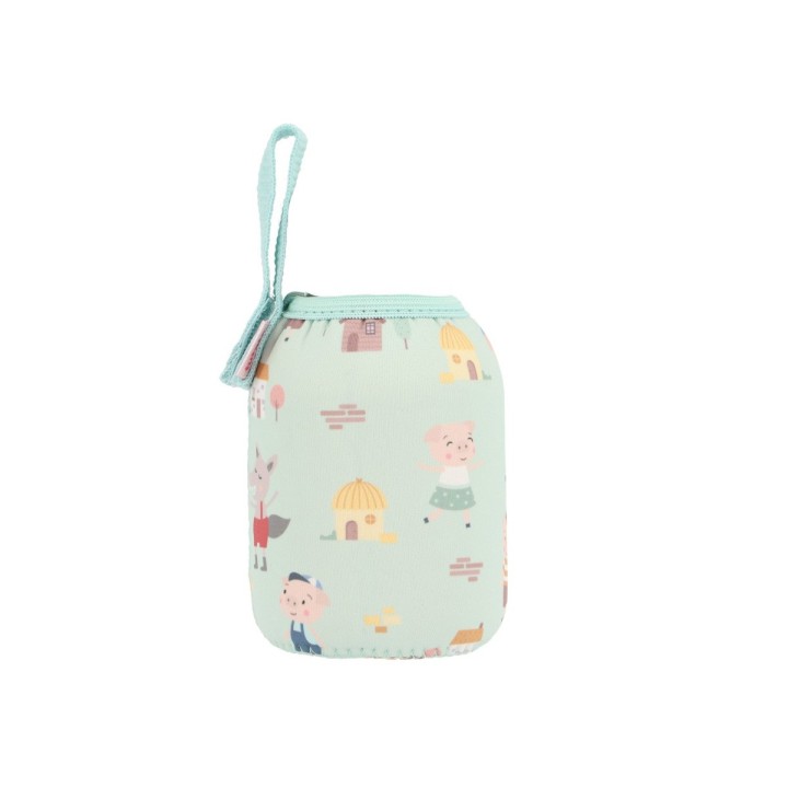 Funda Neopreno 350ml Personalizable Tutete The Three Little Pigs