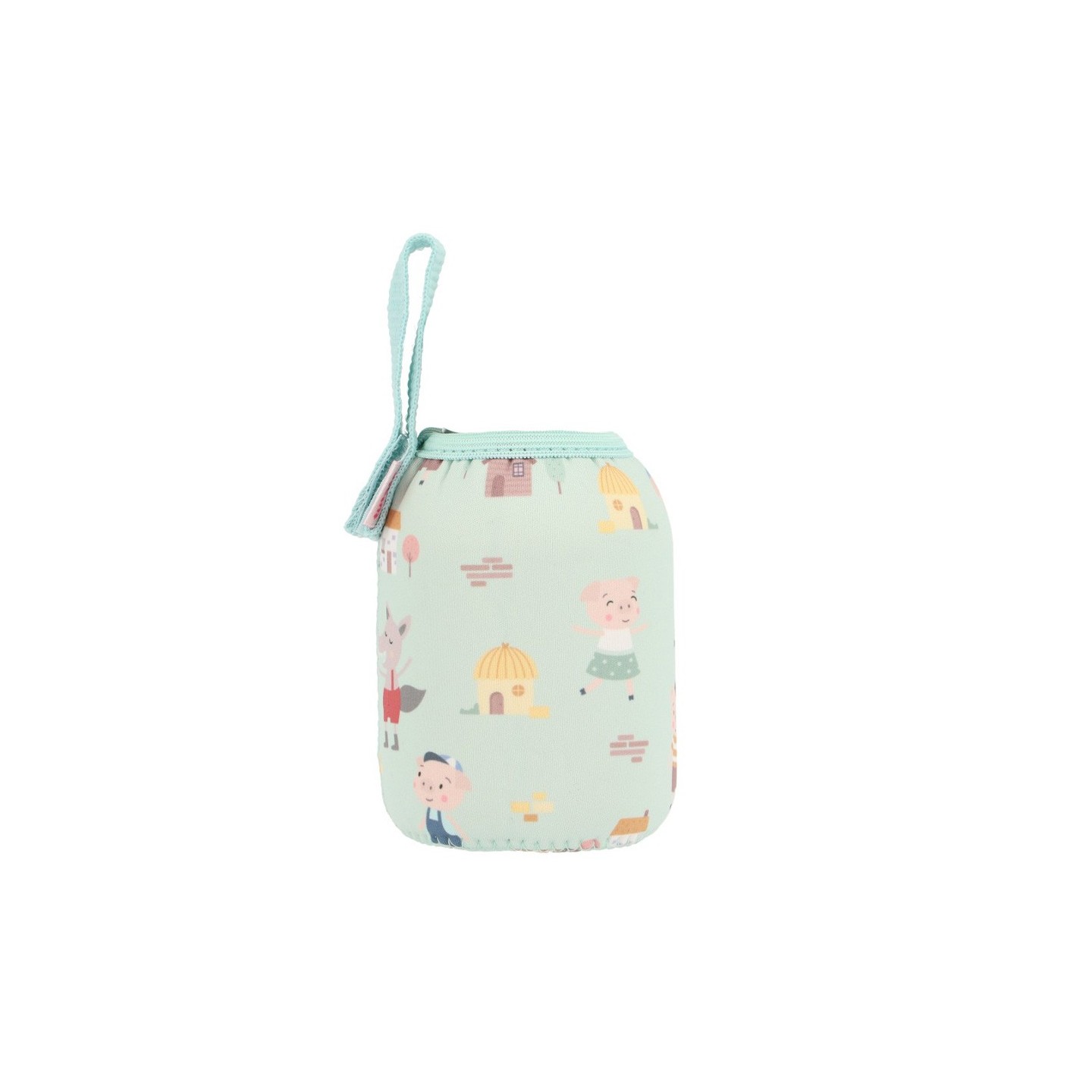 Funda Neopreno 350ml Personalizable Tutete The Three Little Pigs
