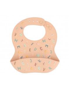 Babero Silicona Tutete Funny Letters