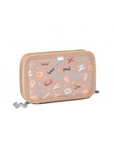 Estuche Plumier Tutete Doble Funny Letters