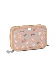 Estuche Plumier Tutete Doble Funny Letters