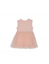 Vestido Bebe Tul Tropical Peach