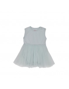 Vestido Bebe Tul Blue
